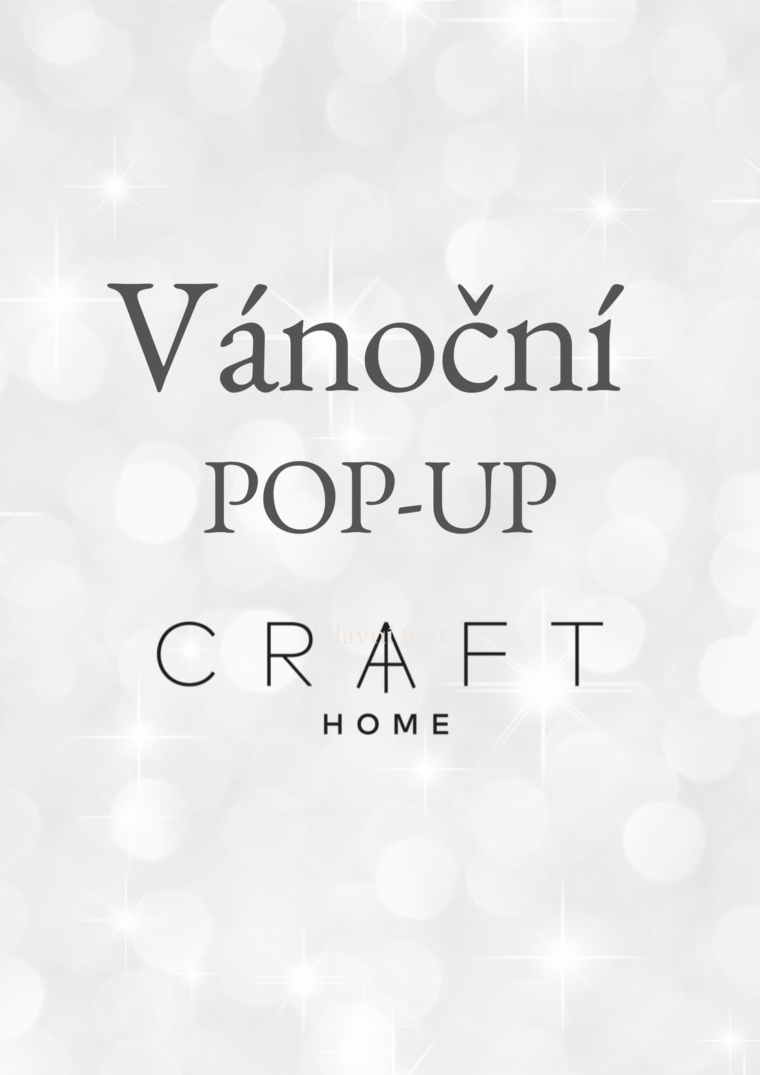 Vánoční POP-UP v Holicích