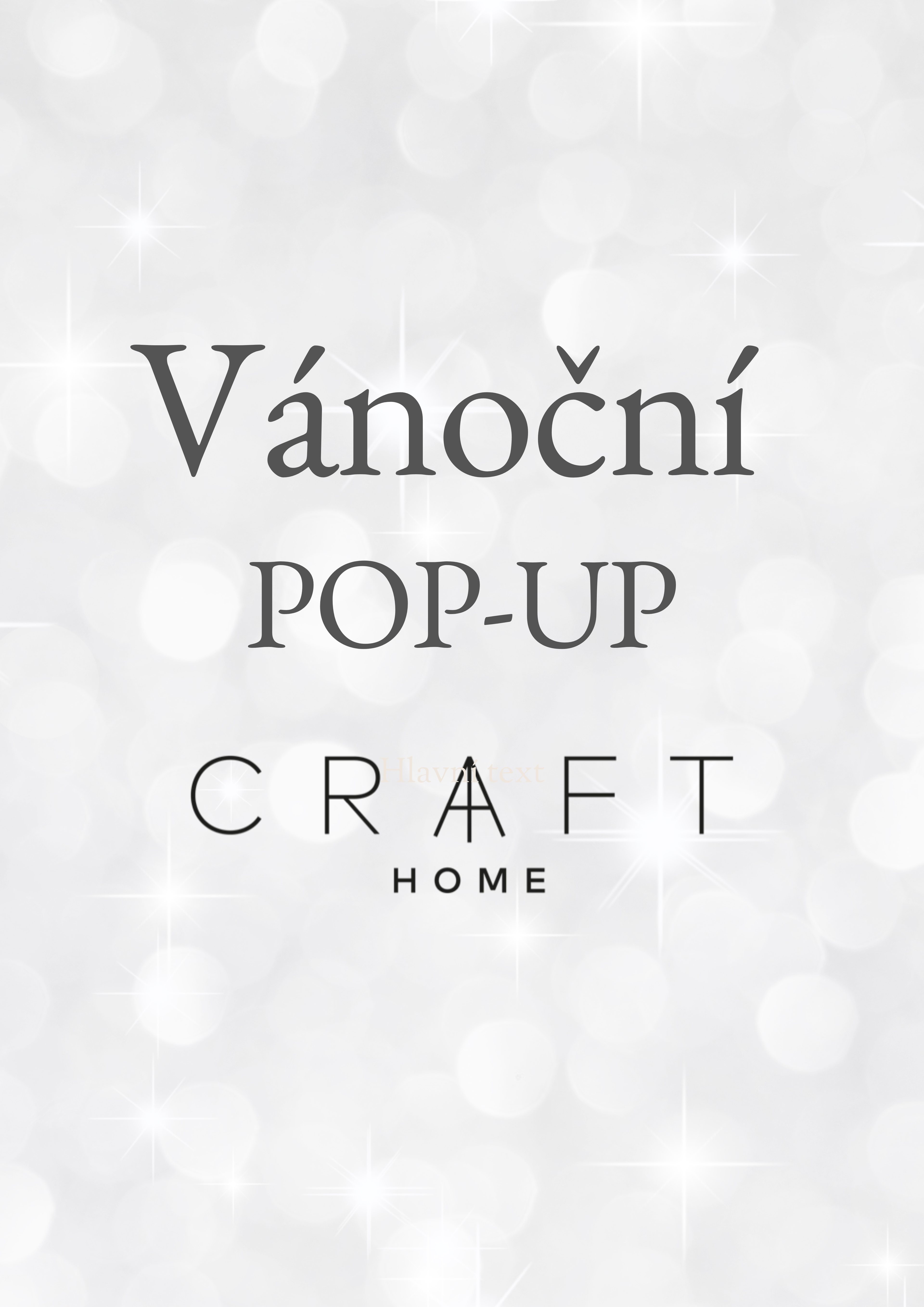 Vánoční POP-UP v Holicích