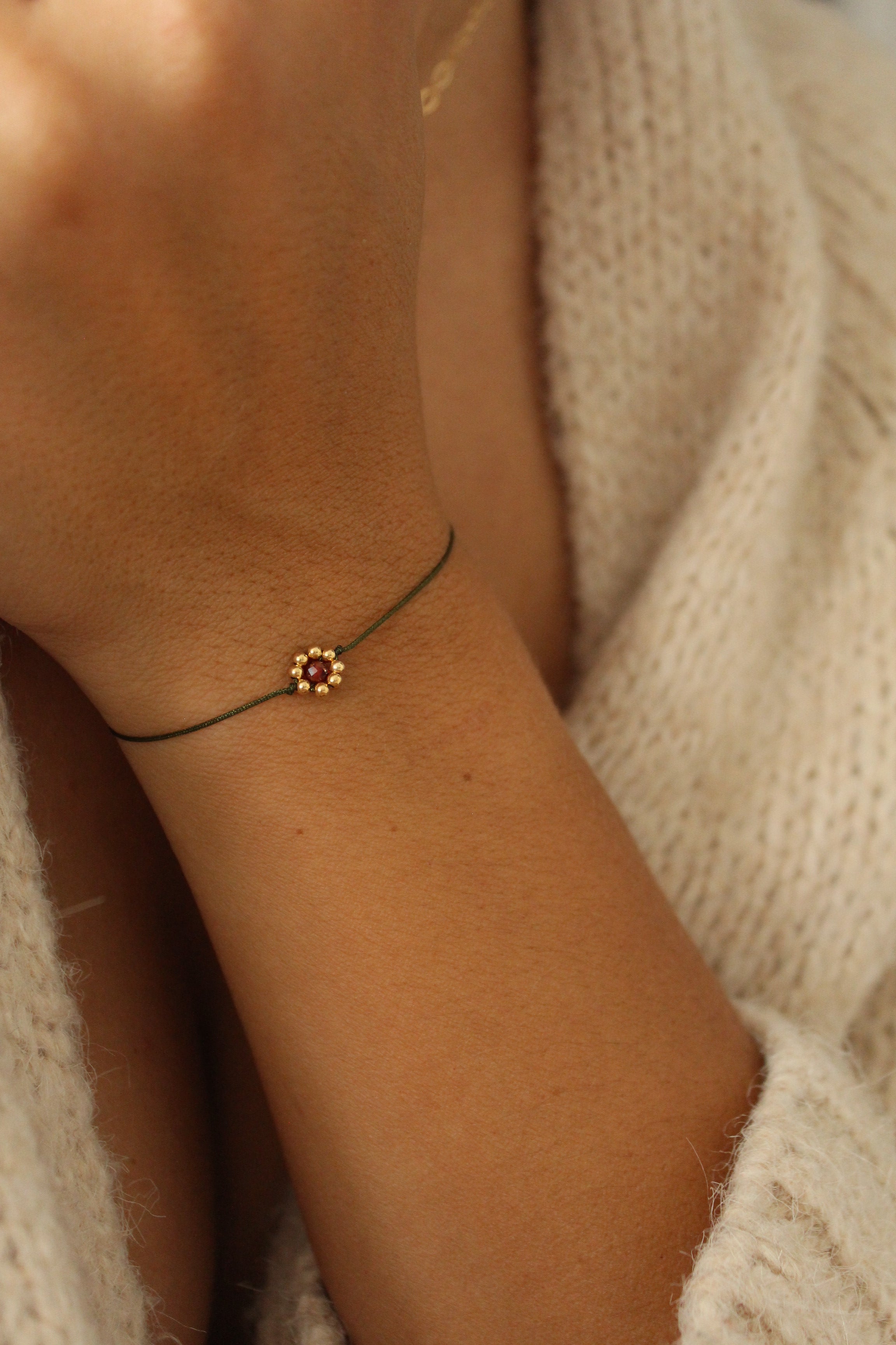 Náramek Wildflower (gold filled)