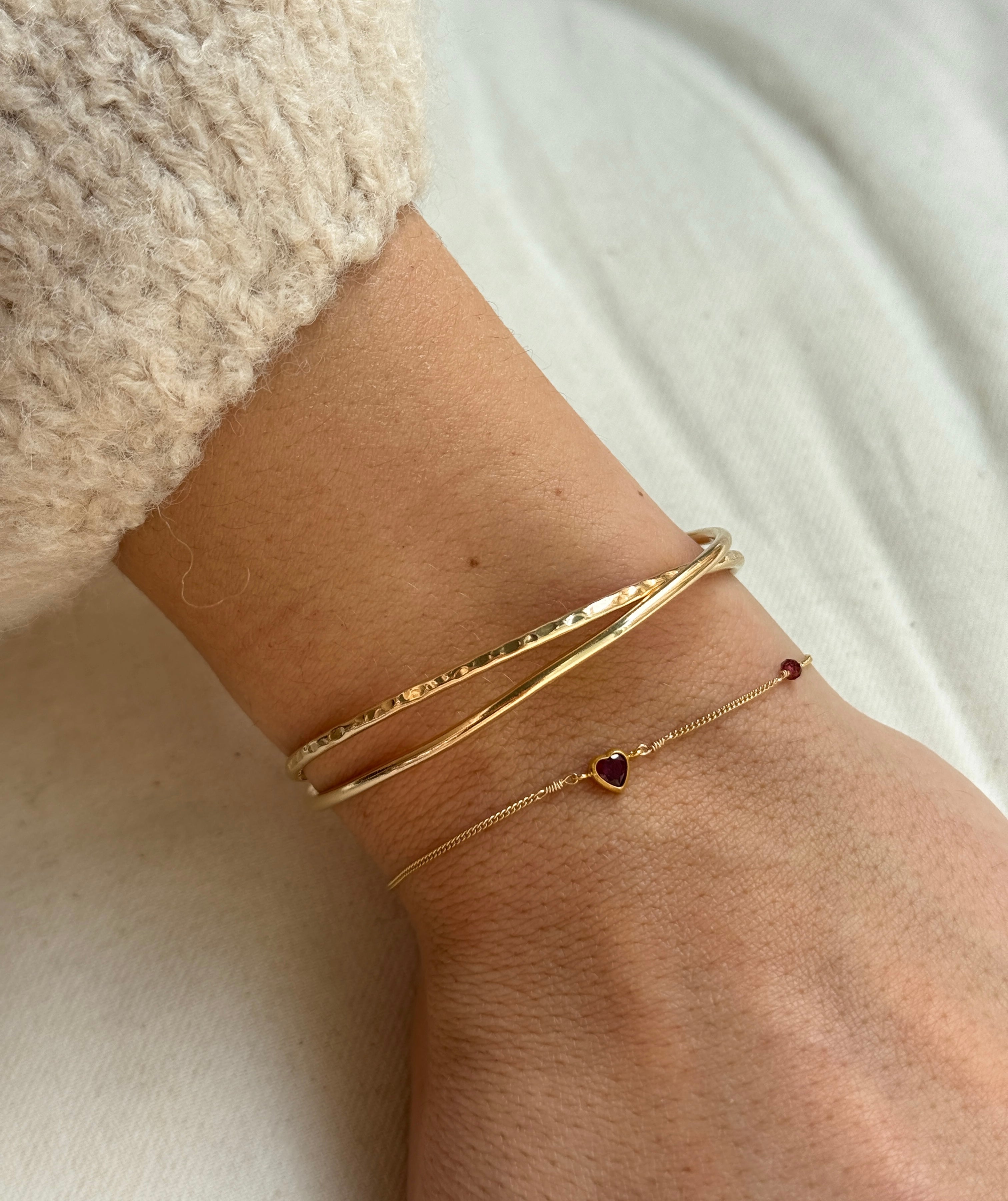 Řetízkový náramek Alma (gold filled)