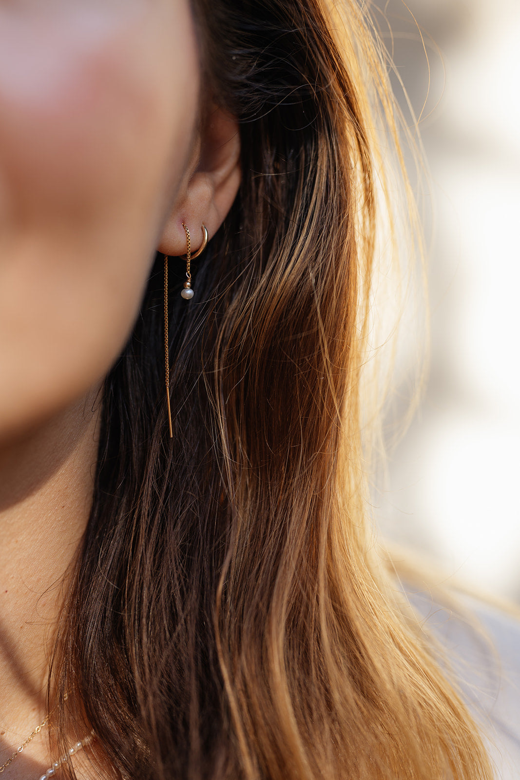 Nášnice Gleam (gold filled)