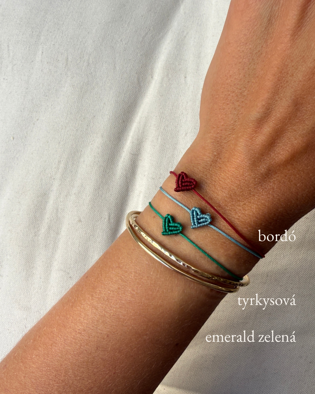Náramek Tiny Knot (gold filled)