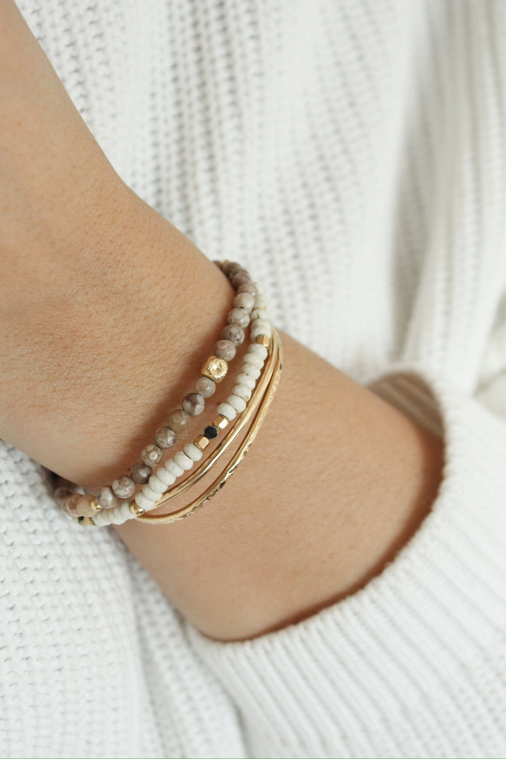 Náramek Rolling (gold filled)