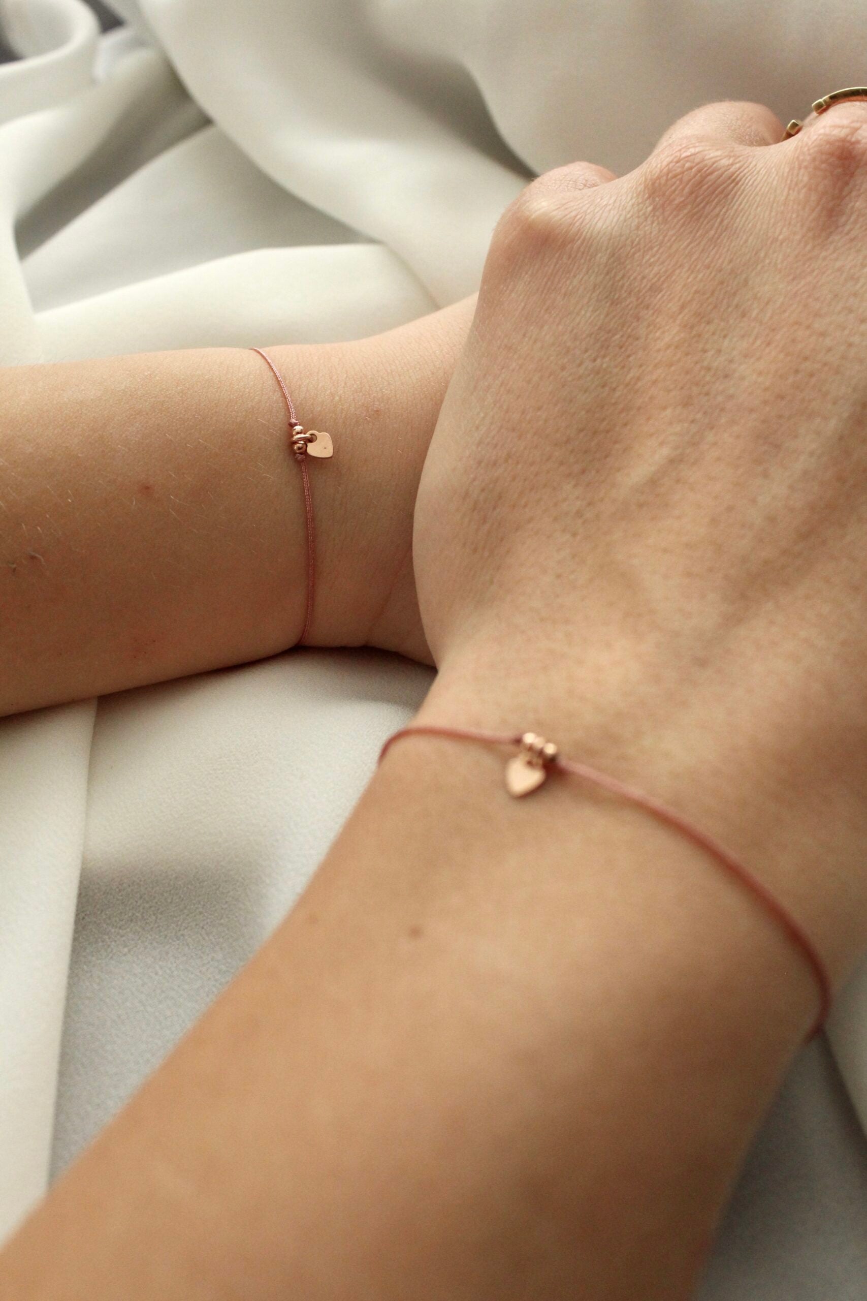 Maminka ♥ holčička/y (gold filled/rose gold filled)