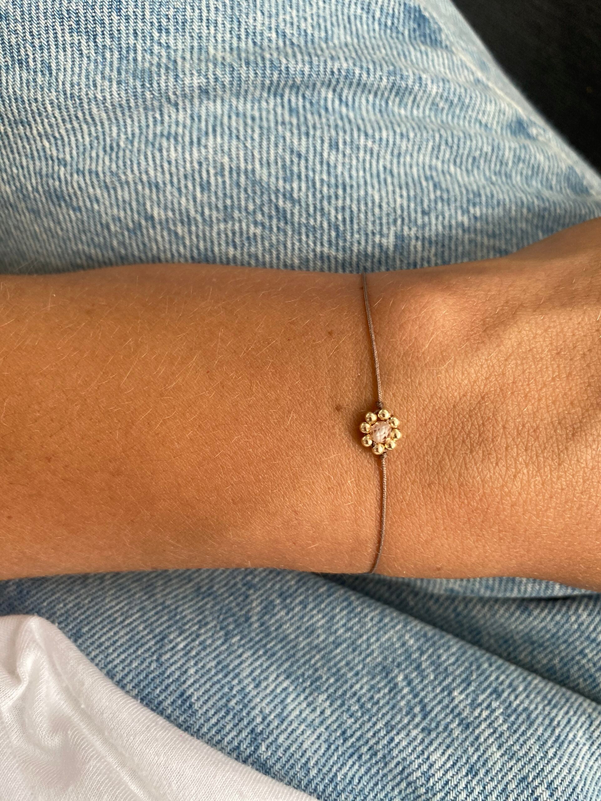 Náramek Wildflower (gold filled)