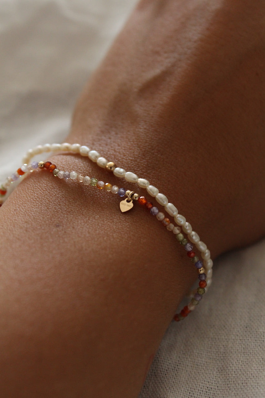 Náramek Amore mio colors (gold filled)