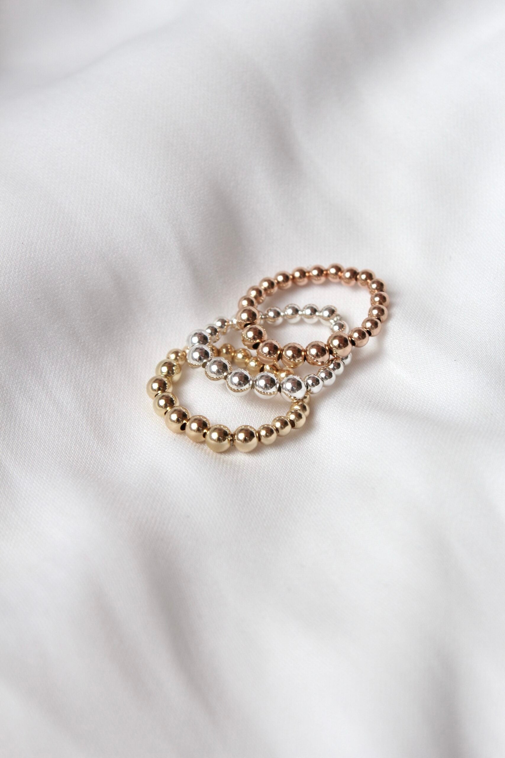 Prstýnek Bubble (rose gold filled)