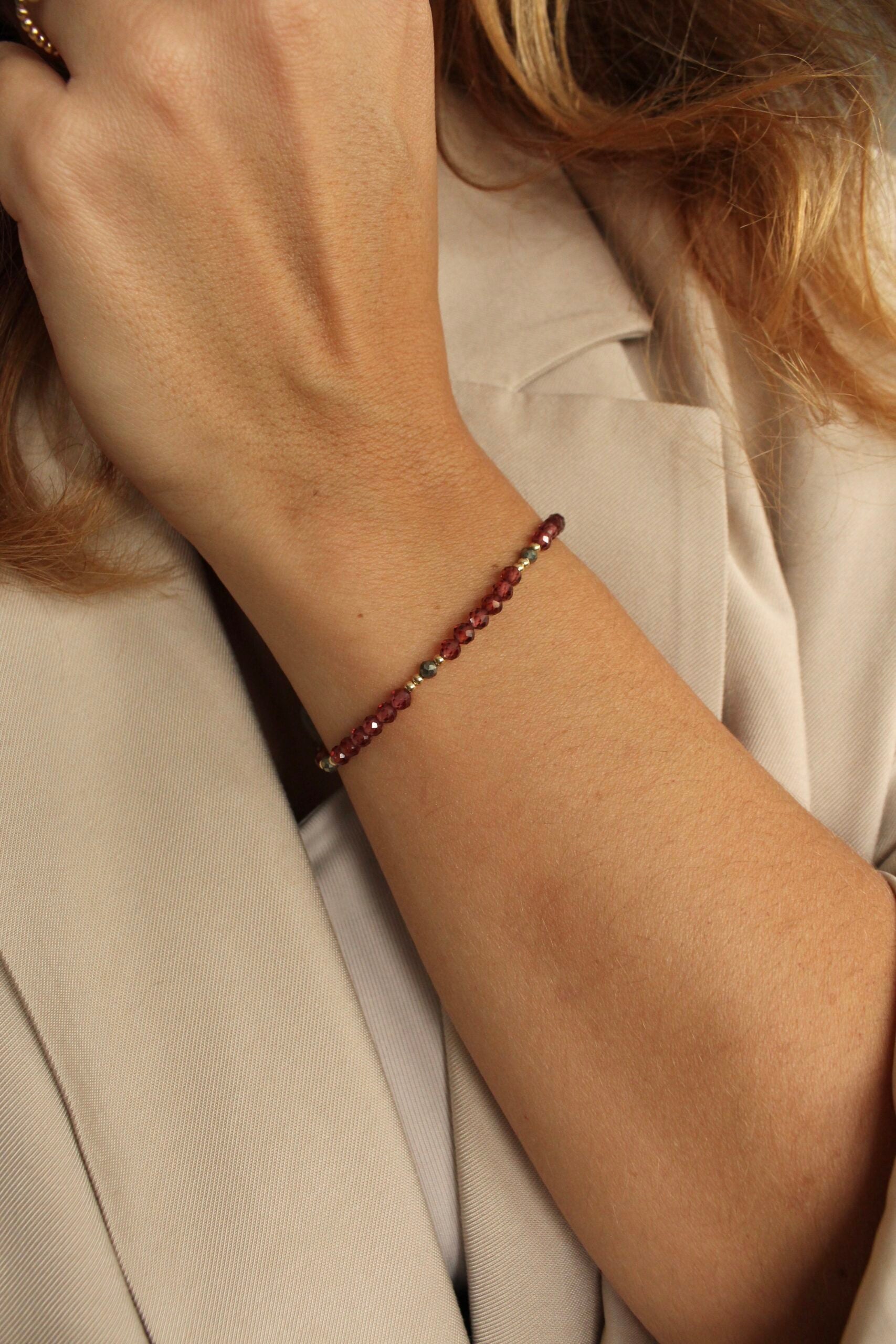 Náramek Flamme (gold filled)