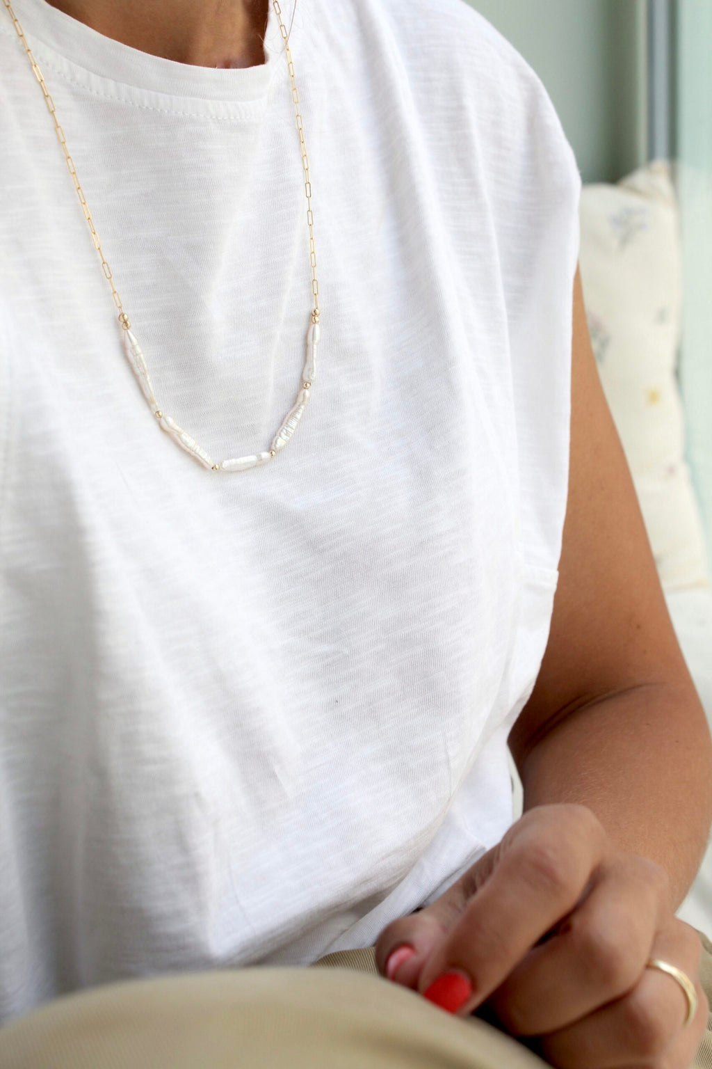 Řetízek Flow (gold filled)