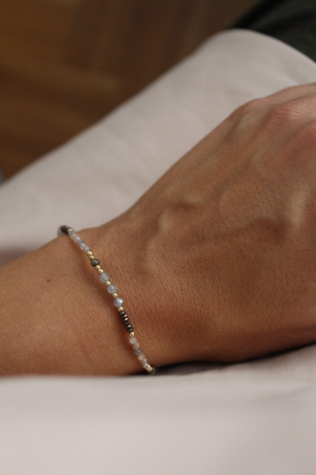 Náramek Mocha (gold filled)