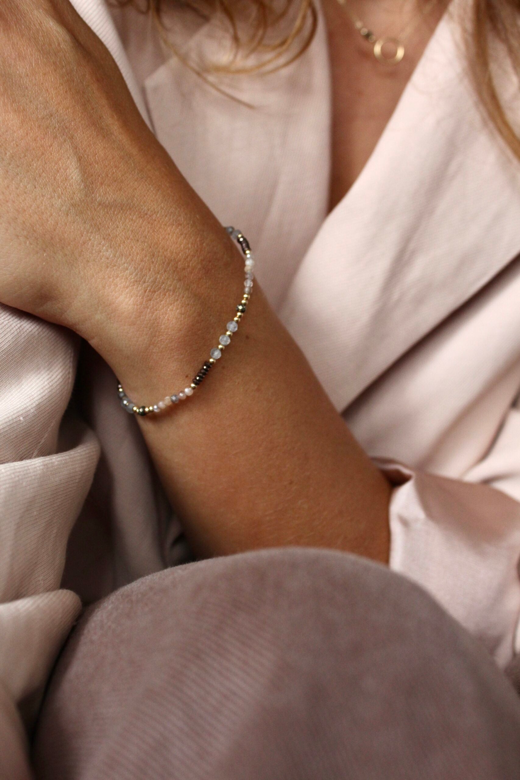 Náramek Mocha (gold filled)