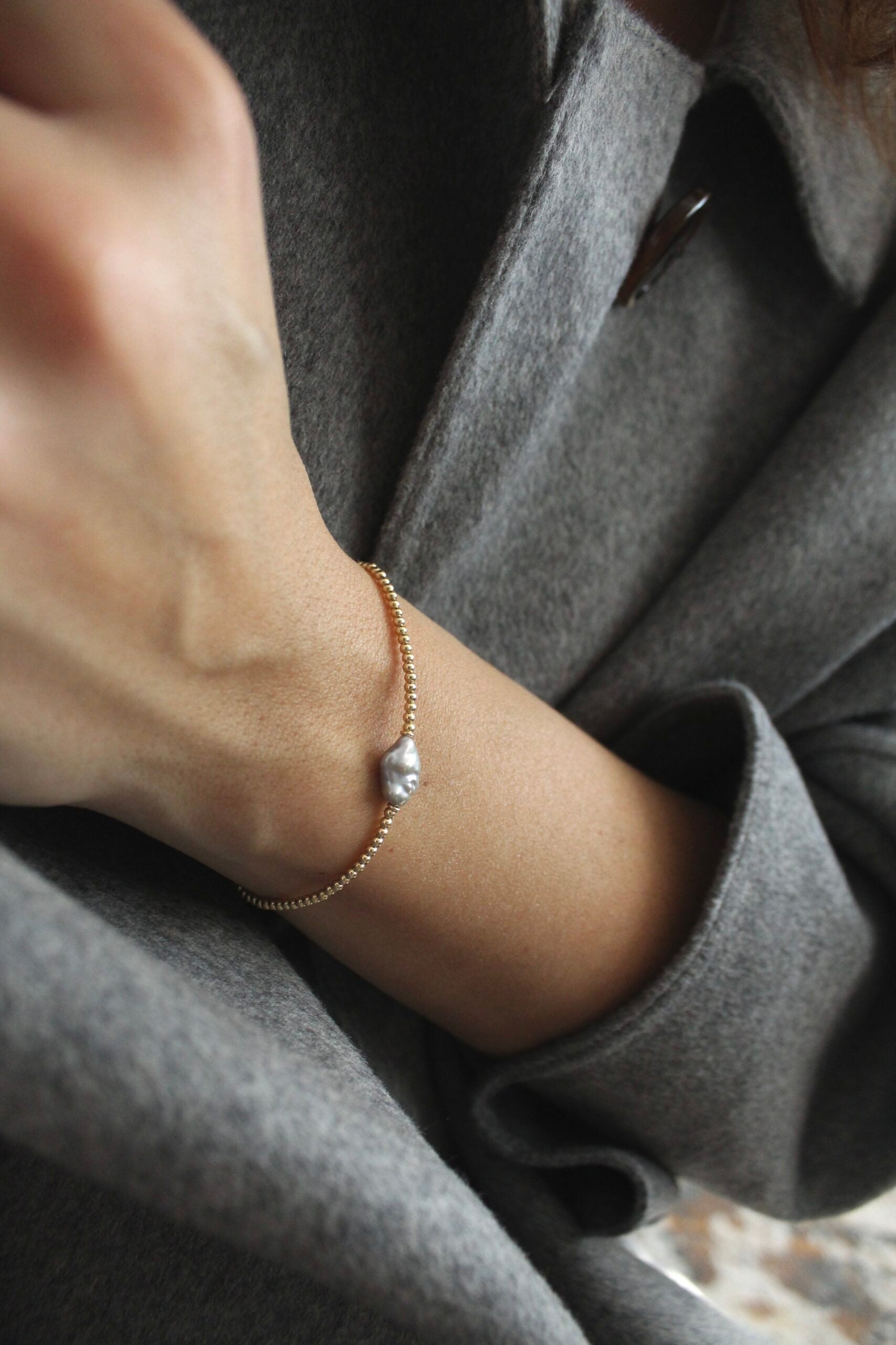 Náramek Noctis (gold filled)